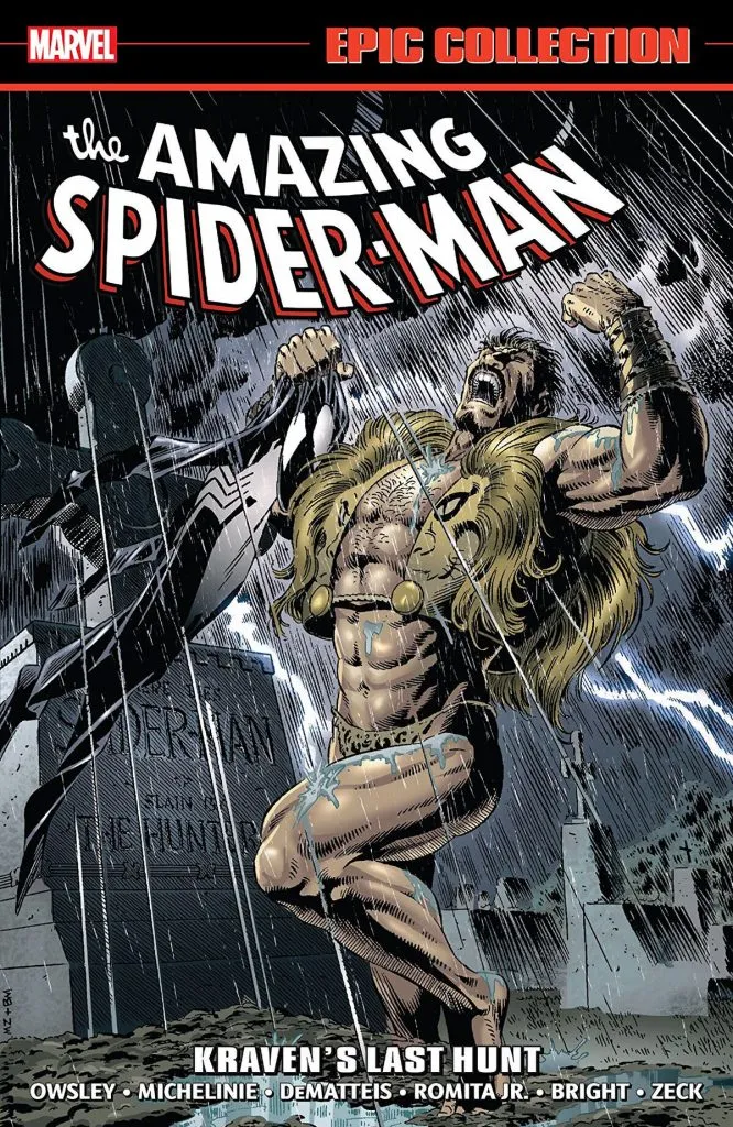 Copertina di L'ultima caccia di Kraven