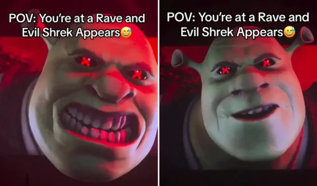 Por que o malvado Shrek está assumindo o controle do TikTok? Concerto viral EDM