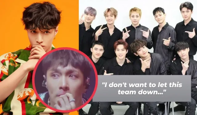 EXO llora mientras le da un mensaje sincero a su grupo: «Ellos son toda mi motivación»