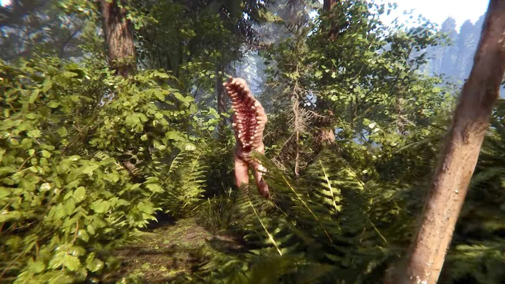 un doigt mutant dans Sons of the Forest