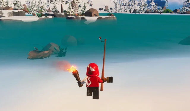 Come sbloccare e creare tutte le canne da pesca in LEGO Fortnite