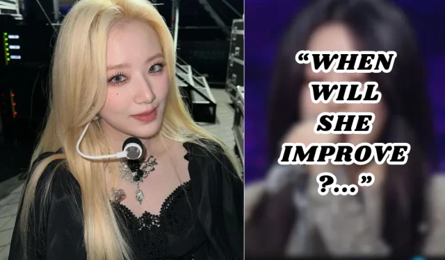 (G)I-DLE Shuhua sous le feu des critiques pour son talent terne : « Elle fait des efforts mais semble… »