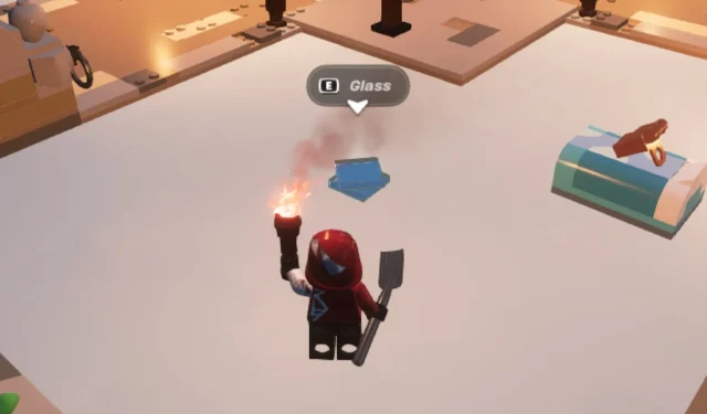 Comment obtenir du verre dans LEGO Fortnite