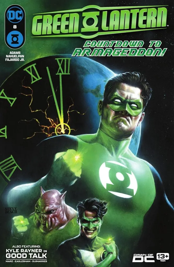 Copertina di Lanterna Verde n. 8