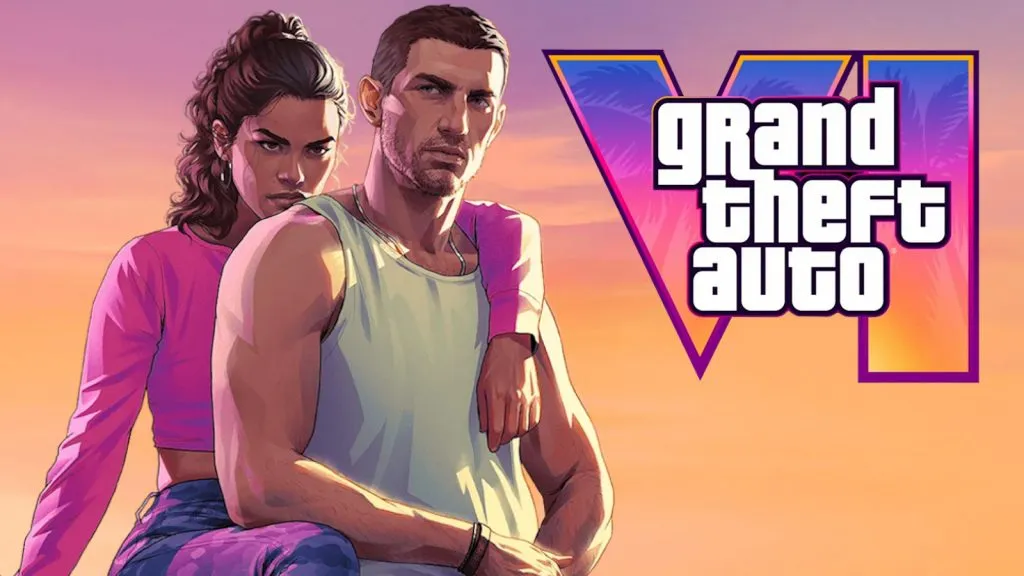 Jason y Lucia en la portada de GTA 6