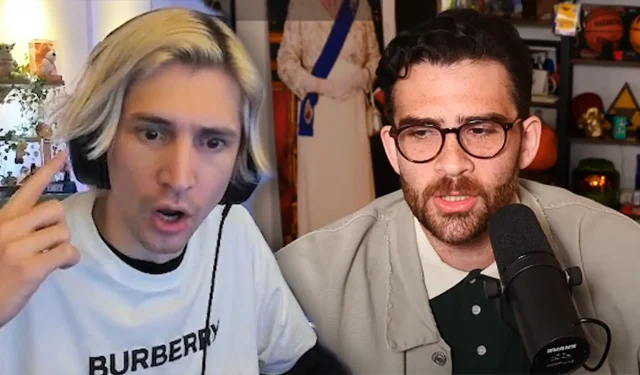 Hasan chama o divórcio de xQc e Adept de “falso” à medida que a rivalidade com Twitch se intensifica