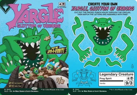 MTG Yargle édition céréales vanille incluse