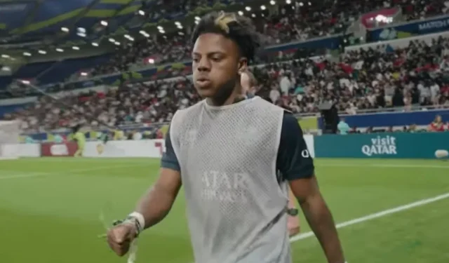 IShowSpeed ​​« quitte » le football après une erreur désastreuse lors du match caritatif Match for Hope