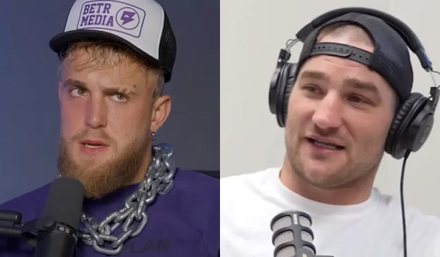 Jake Paul llama a la estrella de UFC Sean Strickland para entrenar y pone $1 millón en juego