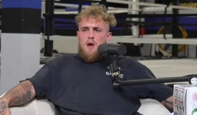 Jake Paul interpellé par un ancien champion de l’UFC qui « adorerait » se battre