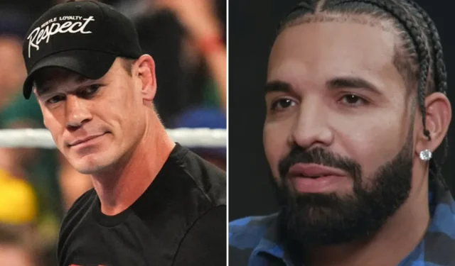 A conta IG de John Cena brinca sobre a “cobra” de Drake para 20 milhões de seguidores