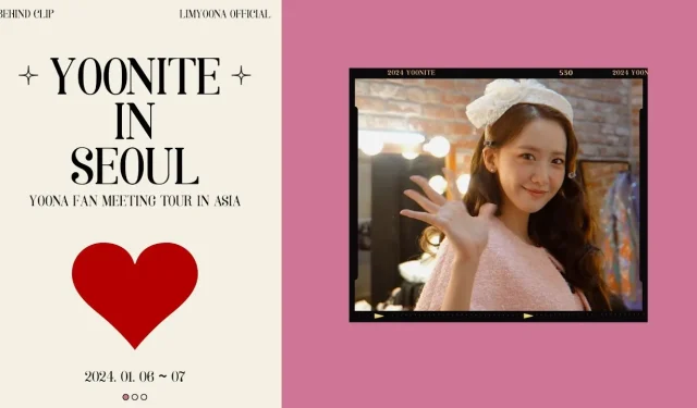 Im Yoon-ah revela el detrás de escena de su fanmeeting completado con el 99% de sus ideas