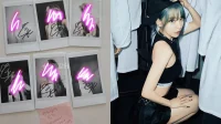 Fãs descobrem polaroids assinadas inéditas de LE SSERAFIM Sakura vendidas no site para produtos usados 