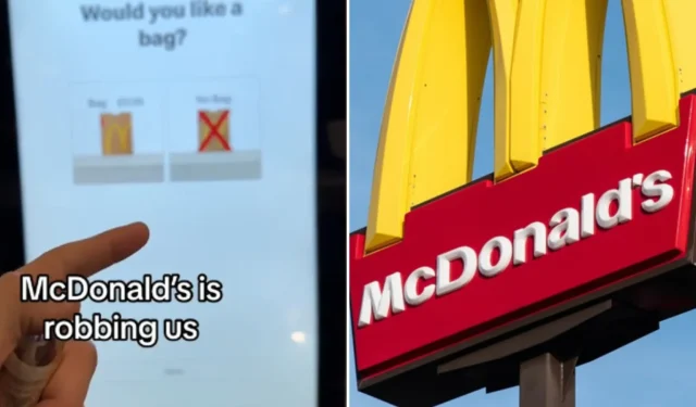 McDonald’s accusé de « voler » ses clients avec des frais supplémentaires pour emporter