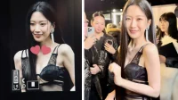 Moon Ga-young surpreendeu na Semana de Moda de Milão