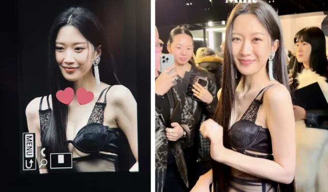 Moon Ga-young sorprendió en la Semana de la Moda de Milán