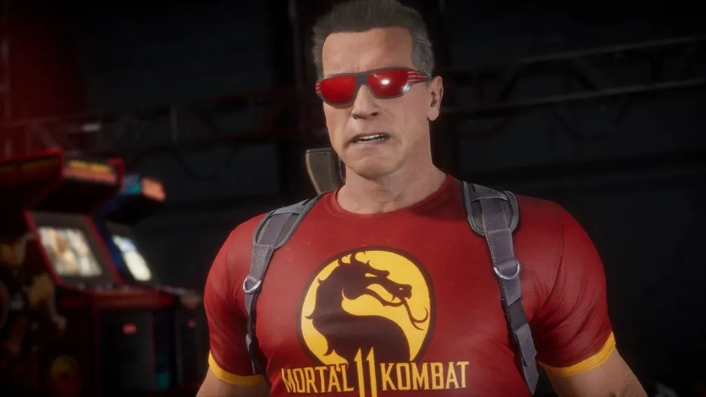 il terminatore in mortal kombat 11