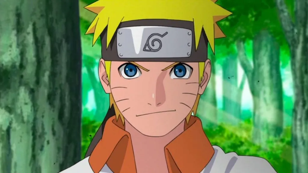 Uma imagem de Naruto depois do salto no tempo