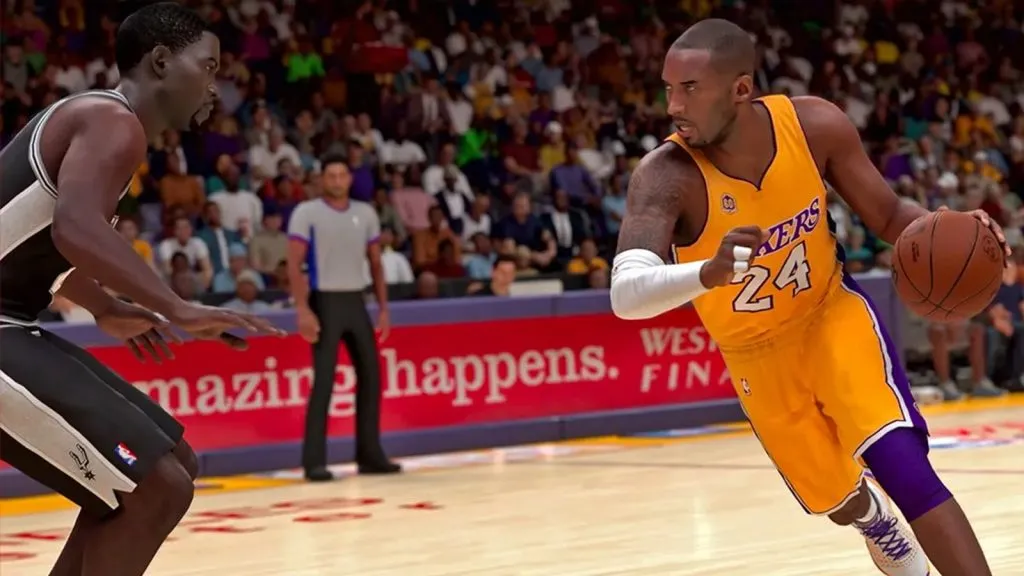 Ein Screenshot von NBA 2K24.