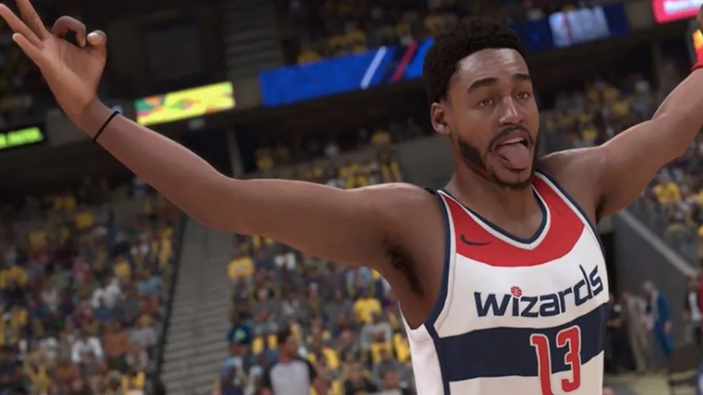 Ein Screenshot eines Spielers aus NBA 2K24.