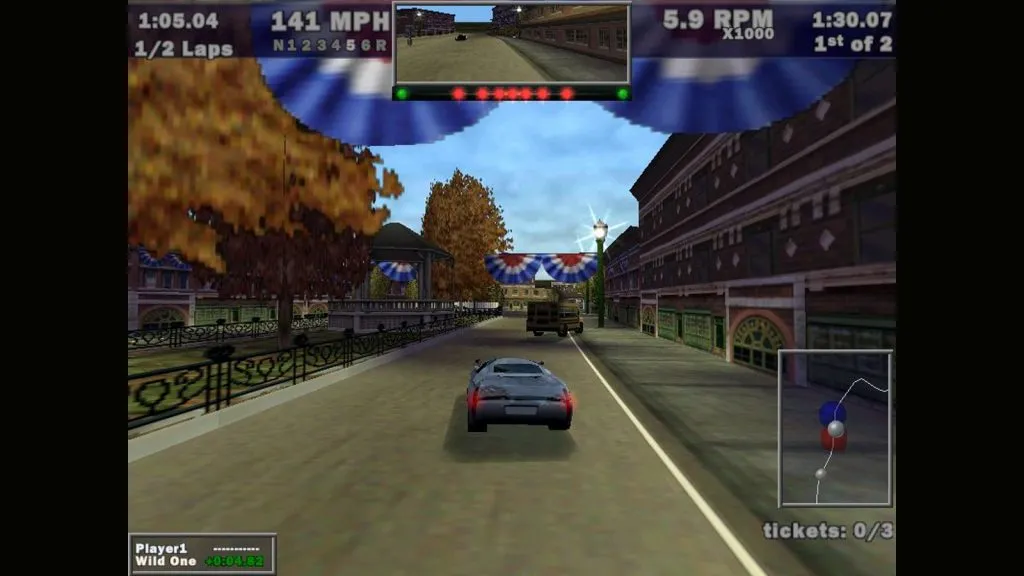 une voiture dans Need For Speed ​​III: Hot Pursuit (1998)