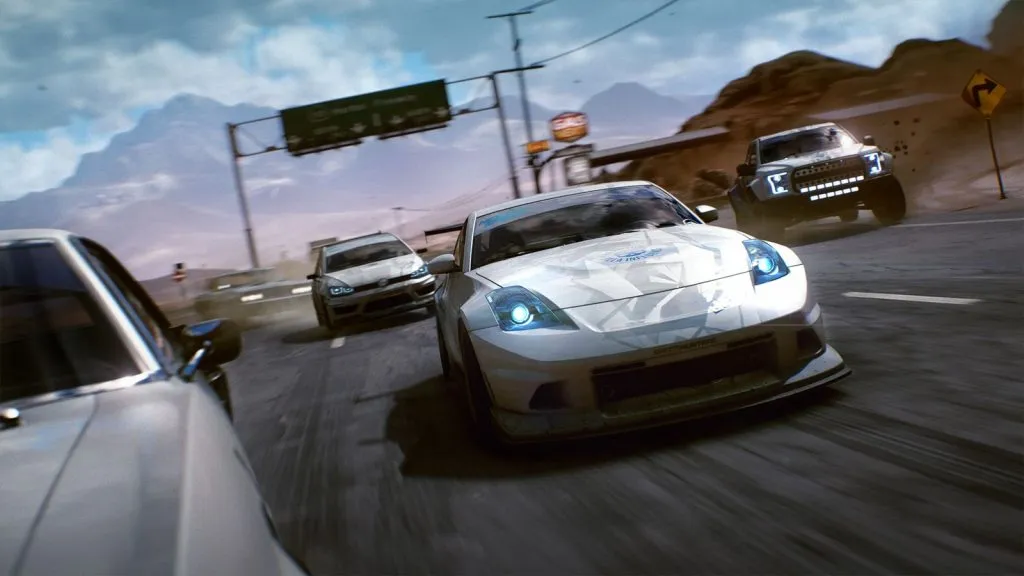 certaines voitures courent dans NFS Payback