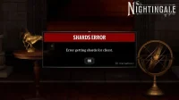 Erro Nightingale Shards explicado: jogadores travados na tela de carregamento
