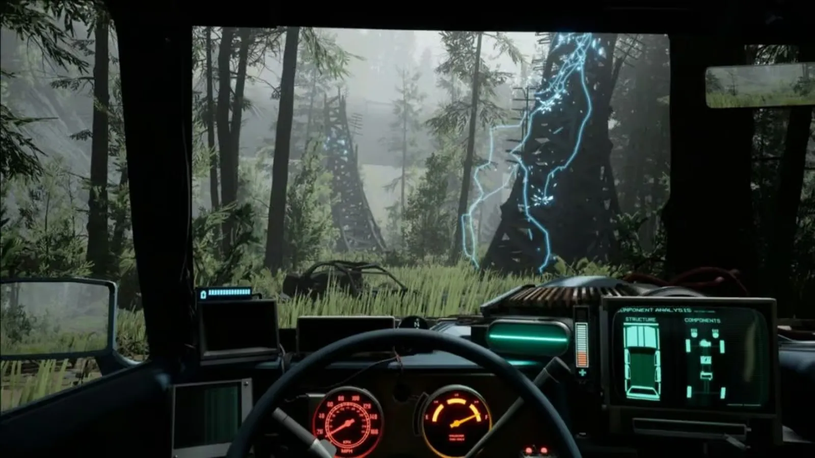 Ein Bild des Pacific Drive-Gameplays