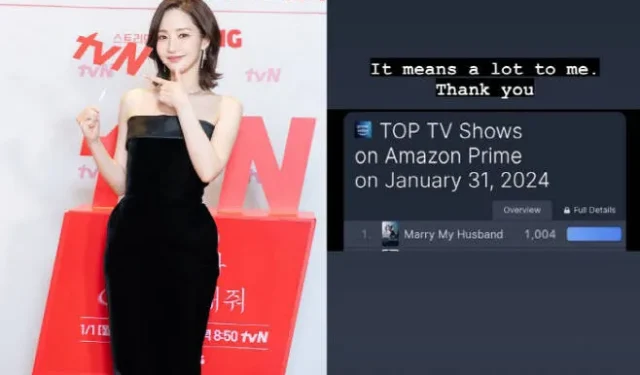 Park Min-young, a mania global de “Marry My Husband” fez todos esquecerem suas controvérsias “Isso significa muito para mim”