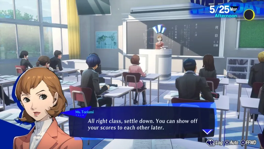 Persona 3 Ricarica l'aula