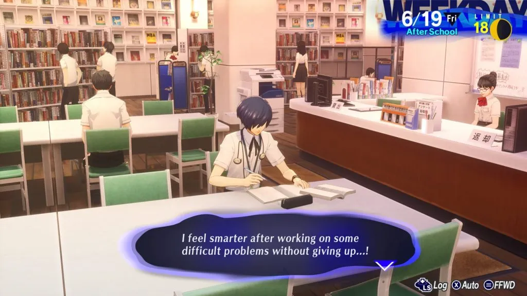 Persona 3 Reloaded-Gameplay
