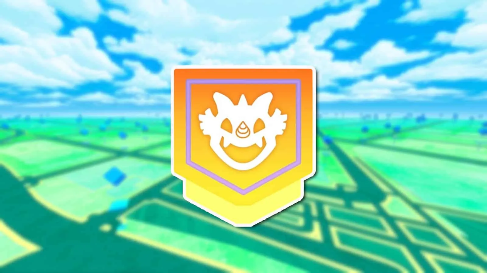 Zrzut ekranu przedstawiający logo Pokemon Go Raid Boss.