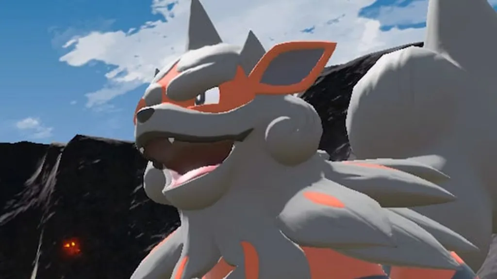 Hisuian Arcanine dans Pokémon Légendes Arceus