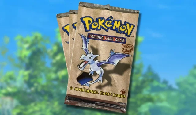 Jogador de Pokémon TCG atinge “mina de ouro” com compras no porão de décadas atrás