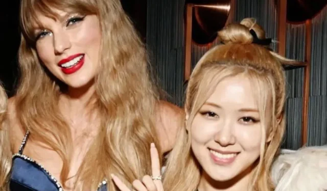 L’apparition de Rosé de BLACKPINK au concert de Taylor Swift est devenue un sujet de conversation