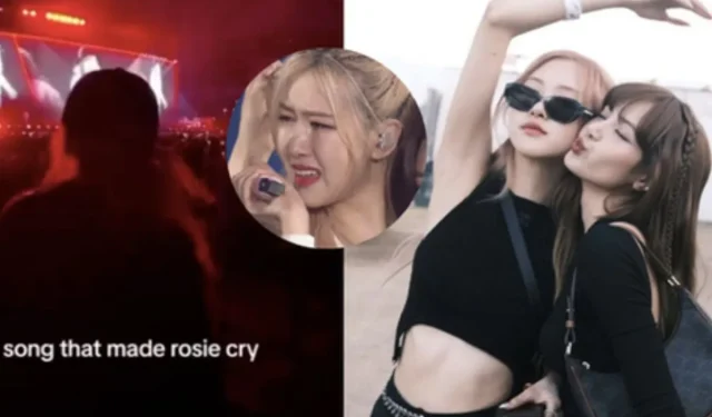 BLACKPINK Rosé commosso fino alle lacrime dalla canzone di successo di Taylor Swift, è a causa di Lisa?