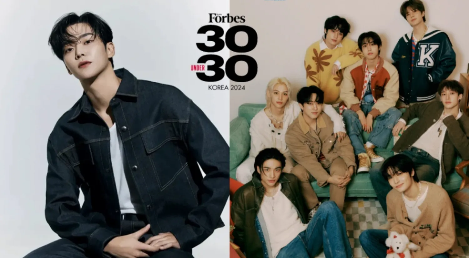 Rowoon e Stray Kids se tornam o único ídolo do K-pop, grupo na lista '30 Under 30' 2024 da Forbes Coreia
