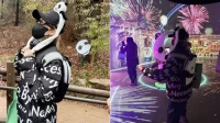 Sandara Park fala sobre ter visitado Fubao Panda recentemente, “Eu choro porque Fubao está partindo para a China”