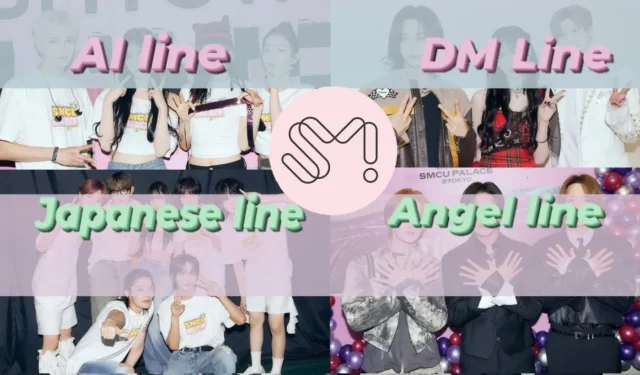 SM Entertainment présente les « lignes » d’artistes dans CES photos : de la ligne « AI » à la ligne « DM »