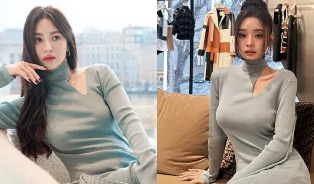 Song Hye-kyo VS Freezia: Gleiches Outfit, aber unterschiedliche Stimmung