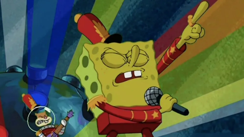 Bob Esponja do Super Bowl da Nickelodeon