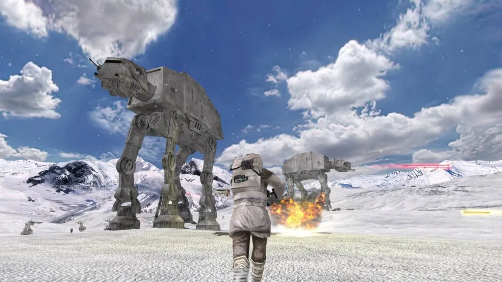 STAR WARS™: Battlefront Classic 컬렉션의 스크린샷.