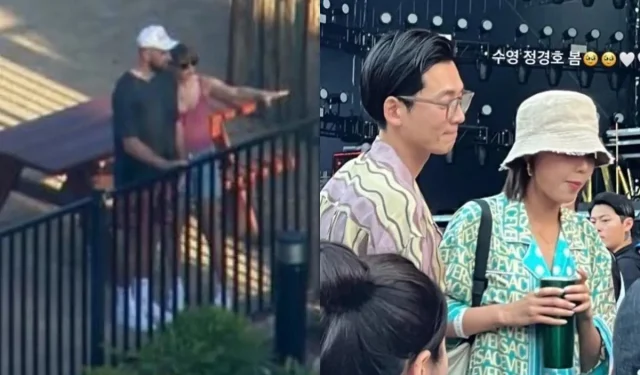 Sowohl Taylor Swift und Travis Kelce als auch Sooyoung und Jung Kyung-ho wurden beim Dating im Sydney Zoo gesichtet