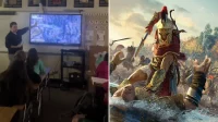 교사는 역사를 가르치기 위해 수업 시간에 Assassin’s Creed를 플레이하며 입소문을 탔습니다.