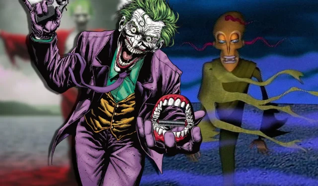 DC enthüllt den gruseligsten Joker aller Zeiten, aber jeder sieht nur das Meme „Courage the Cowardly Dog“.