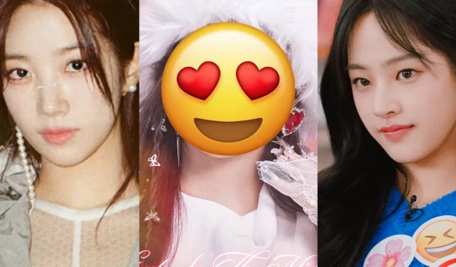 비주얼로 주목받는 베이비몬스터 멤버, 르세라핌 카즈하&뉴진 민지 믹스?