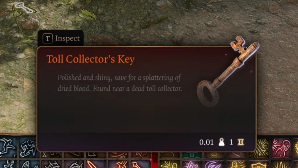 llave de coleccionista en baldur's gate 3