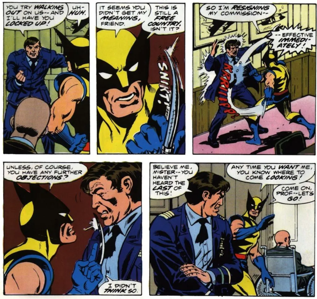Wolverine schließt sich den X-Men an