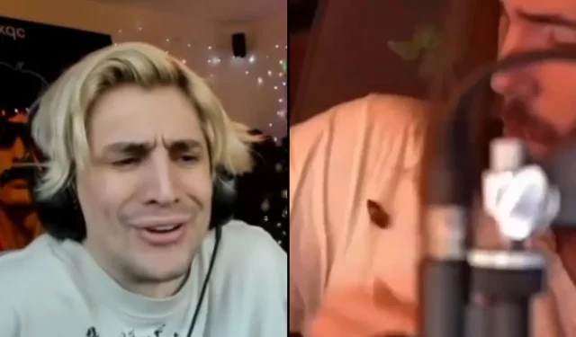 xQc schockiert über Asmongolds „ekelhaften“ Kakerlaken-verseuchten Raum