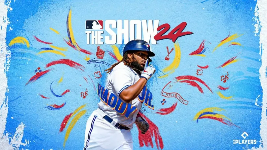 Une image de la pochette de MLB The Show 24.